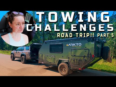 Видео: Опыт буксировки 4Runner. С кемпером Arkto | Из Банфа в Ревелсток (часть 5)