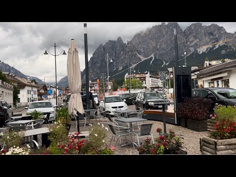 Видео: ❣️Italy/CORTINA-горный курорт/Прогулка