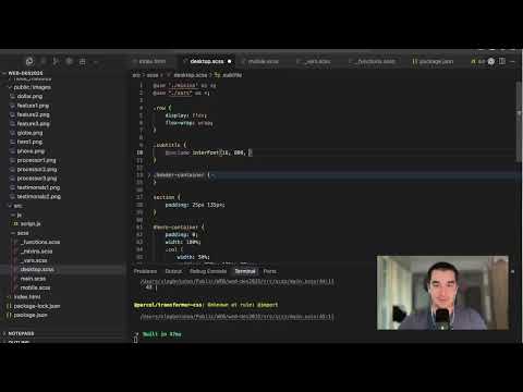 Видео: Верстка сайту Частина 2 | SCSS