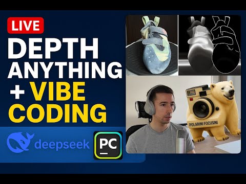 Видео: [Live Vibe Coding] Поиск фокуса на фото с помощью Depth Anything и DoG