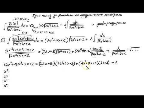 Видео: 97. Неопределени интеграли
