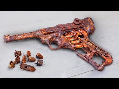 Видео: Люгер - Парабеллум P08 1903 | Реставрация старого немецкого пистолета