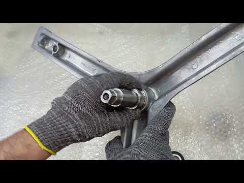 Видео: Крестовина стиральной машины Haier HW60, HW50 0020100450B / 49052173.