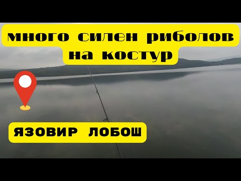 Видео: Рабиващ риболов на костури на язовир Лобош