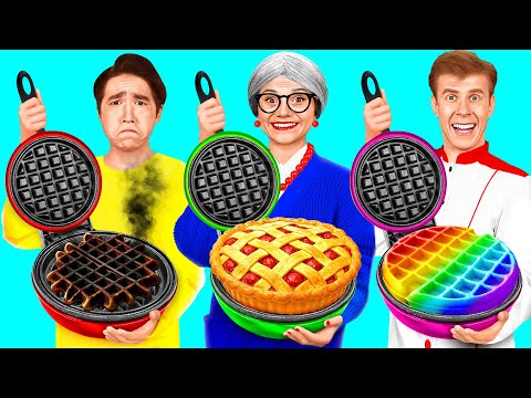 Видео: Кулинарный Челлендж: Я против Бабушки | Вкусные Кухонные Лайфхаки