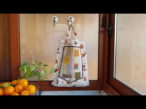 Видео: Мк : " Сумка - шоппер с клапаном".