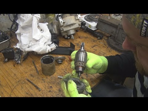 Видео: Плохо крутит Стартер на BRP G1.