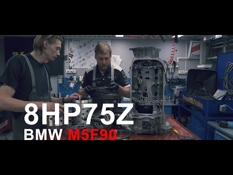 Видео: Разбор АКПП M5F90 перед усилением // GA8HP75Z