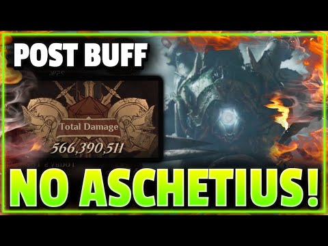 Видео: 🔥 EZ 550m DMG 🔥 Пост-усиление NO ASCHETIUS Burn против Mekkatorque Team GUIDE S2 | Dragonheir x D...
