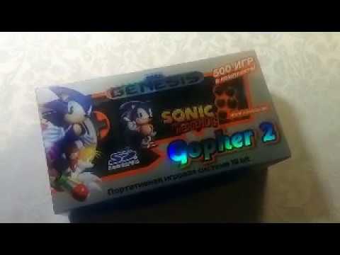 Видео: Портативная приставка Gopher 2 от SEGA Genesis