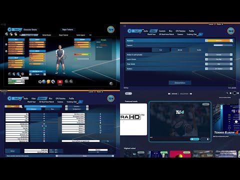 Видео: Tennis Elbow 4 Мои настройки/Моды PS5