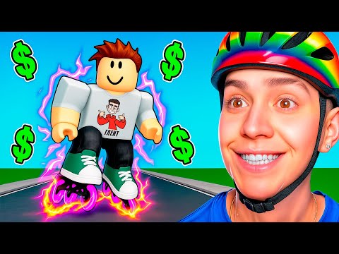 Видео: ГЛЕНТ CТАЛ САМЫМ БЫСТРЫМ ИГРОКОМ НА РОЛИКАХ! Roblox Skate RACE Simulator