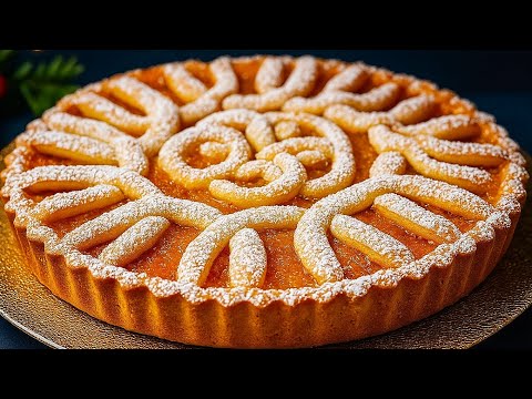Видео: Боже мой, очень вкусный яблочный пирог !!Вы очарованы с первого взгляда !!!