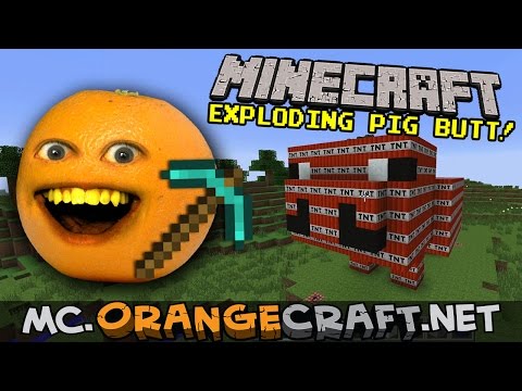 Видео: Раздражающий апельсин Minecraft: ВЗРЫВАЮЩИЕСЯ СВИНЫЕ ЗАДНИЦЫ!