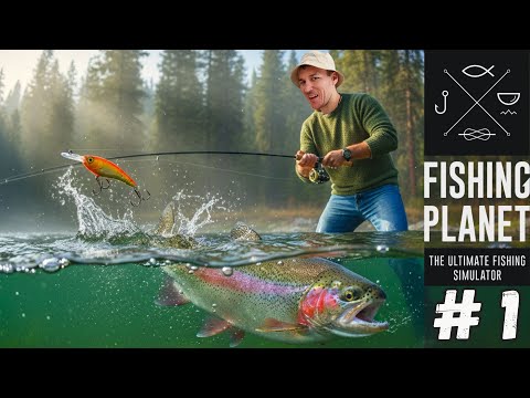Видео: Fishing Planet | #1 | На выходные на рыбалку! Моя первая поклевка!
