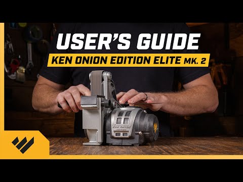Видео: Руководство пользователя Ken Onion Edition Mk2 Elite для точилки ножей и инструментов