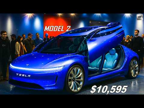 Видео: Конец Китая. Представлена ​​новая Tesla Model 2 Илона Маска 2026 года: что шокирует?