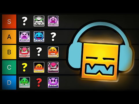 Видео: ТИР ЛИСТ Саундтреков из уровней Geometry Dash