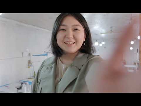 Видео: Утилизация текстильных отходов в Бишкеке