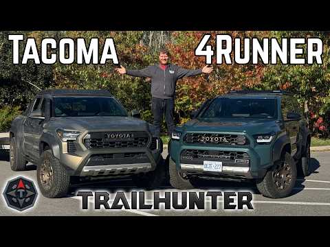 Видео: Какой Trailhunter лучше? Сравнение Toyota Tacoma и 4Runner Trailhunter