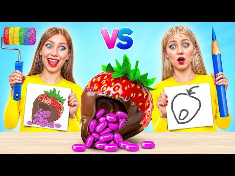 Видео: Кто Лучше Нарисует Предмет, Получит Его | Смешные Cитуации от Super Hyper DO