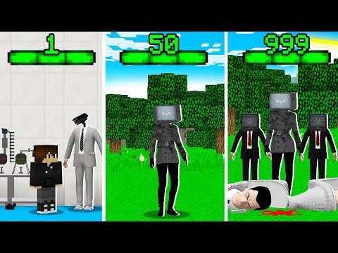 Видео: Я СТАНОВЛЮСЬ ТВ ВУМЕН С КАЖДЫМ УРОВНЕМ В МАЙНКРАФТ! TV WOMAN MINECRAFT