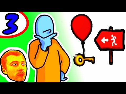 Видео: ПРоХоДиМеЦ и СТИКМЕН Нашли Красный ШАРИК! - #3 - Игра One Level 2
