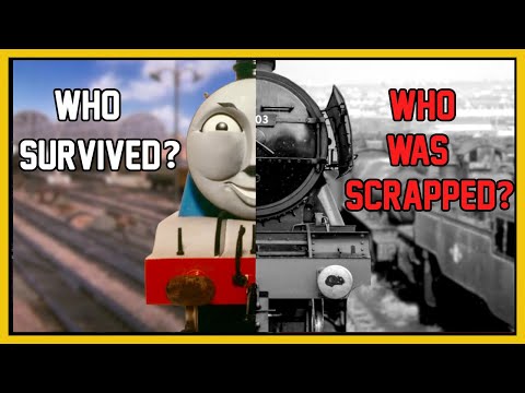 Видео: Какие реальные транспортные средства из мультфильма «Томас и его друзья» выжили? (Некоторые неточ...