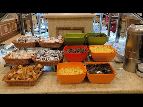 Видео: ☀️☀️ как выглядит завтрак в отеле Grad Waterworld Makadi 5⭐ Египет ☀️☀️