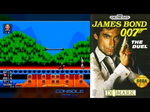 Видео: James Bond 007: The Duel (Джеймс Бонд 007: Дуэль) - прохождение игры (Sega Mega Drive)