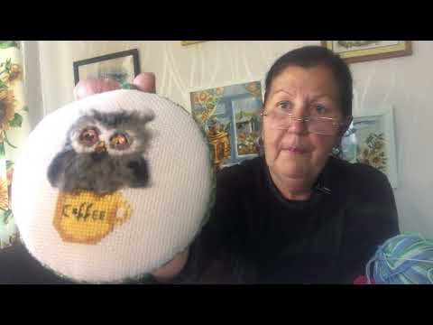 Видео: Рукодельные посиделки 🧶🪡Жизнь с рукоделием ❤️🪡🧶#вышивкакрестом #вишивкахрестом #творчество 