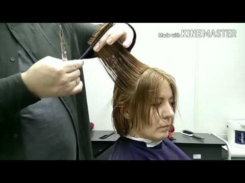 Видео: Видеоурок 1. Женская стрижка для жестких волос.