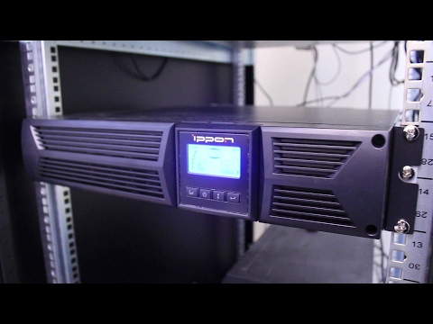 Видео: Обзор Источник бесперебойного питания ippon innova rt 1.5 k