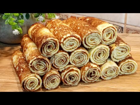 Видео: Много Кабачков и Мало Теста! Тонкие блинчики из кабачков! Они исчезают за минуту! С любой начинкой 