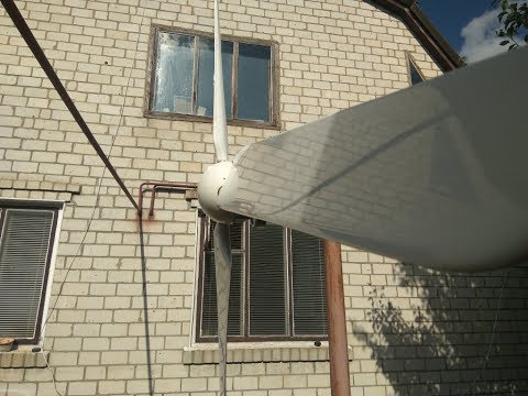 Видео: Создание сетевого мощного ветрогенератора