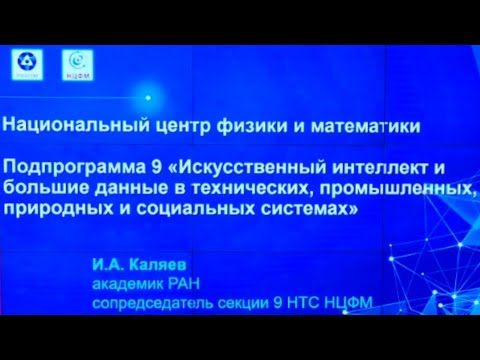 Видео: Искусственный интеллект и Big Data в технических, промышленных, природных и социальных системах