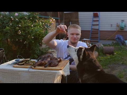 Видео: Курица на гриле в кисло-сладкой глазури