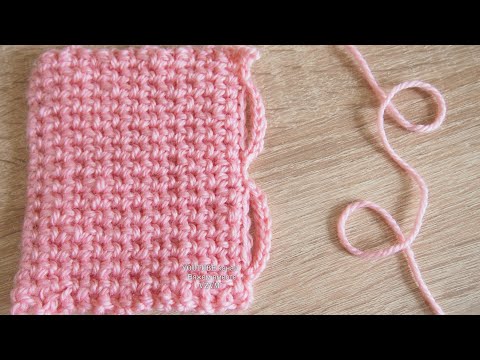 Видео: Как вязать петли для пуговиц   Вязание крючком Урок 231 How to knit button loops