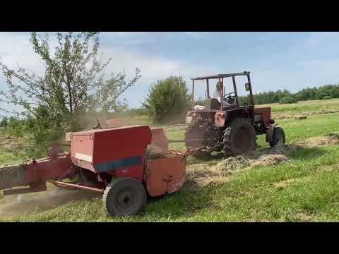 Видео: Прессуем сено после поломки 09.07.2025 год. DEUTZ-FAHR HD320