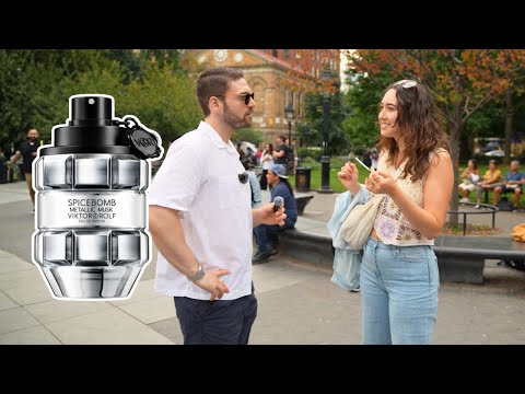 Видео: Обзор Spicebomb Metallic Musk от Viktor & Rolf с реакцией женщин