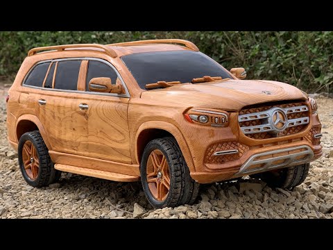 Видео: Резьба по дереву - Mercedes-Benz GLS 450 4MATIC 2022 - Искусство деревообработки