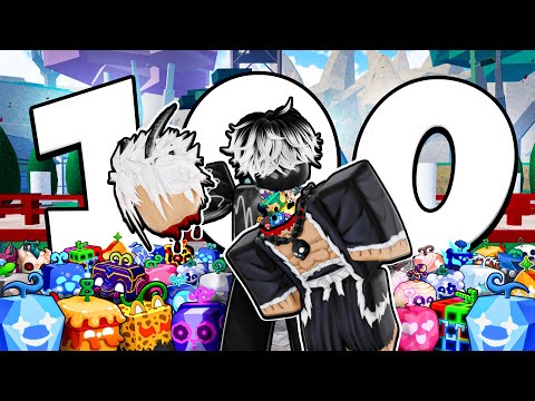 Видео: 🍇Я ОТКРЫЛ 100 ФРУКТОВ с ГАЧИ в БЛОКС ФРУТС / Blox Fruits Roblox