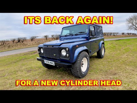 Видео: Вернулась! Новая головка блока цилиндров для GTB550 Defender Td5