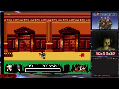 Видео: Ghostbusters 2 прохождение 100% | Игра на (Dendy, Nes, Famicom, 8 bit) 1990. Live cтрим HD [RUS]