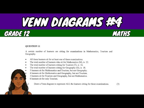 Видео: Диаграммы Венна №4 | Математика для 12 класса