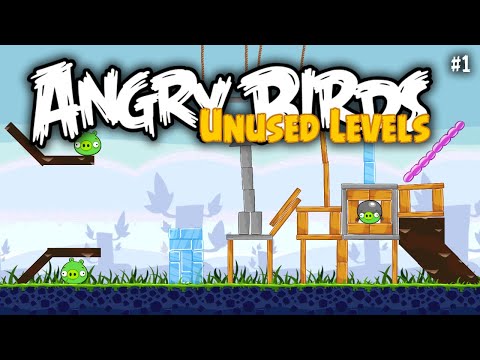 Видео: Angry Birds Unused Levels - То, чего не было, но было