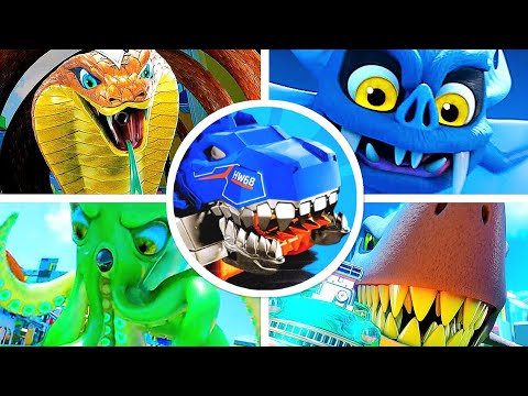 Видео: Hot Wheels Let's Race: Максимальная скорость — все боссы (4K60FPS)