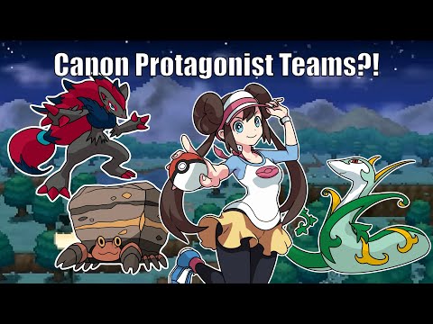 Видео: КАНОННЫЕ команды КАЖДОГО главного героя покемонов!