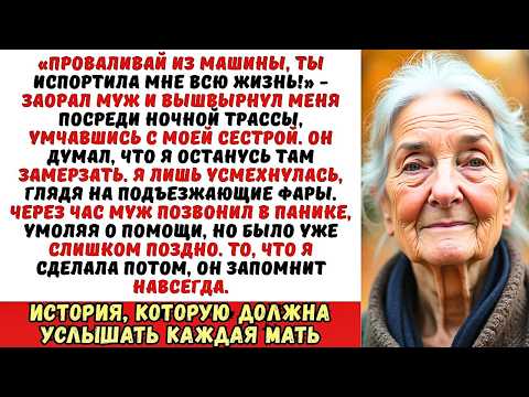 Видео: Муж бросил меня на трассе со словами «Ты — балласт». Но он не знал, кто ехал в машине позади меня.
