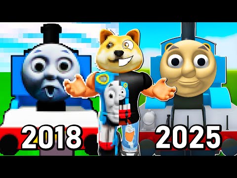 Видео: Старые против новых игр Thomas & Friends в Roblox!